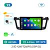 for Peugeot 508 508SW 2011 - 2018 Carplay Android Intelligent System 9'' Car Radio Multimedia Player WiFi GPS Navi 4G IPS Screen