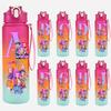 Anime K-Pop Demon Hunters A-Z English Letter Printed Character Water Cup Demon Hunters Large Capacity Outdoor Portable Drinking Bottle for Boy Girl