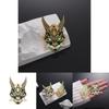 Stunning Genshin Impact Xiao Mask Brooch Unique Night Light Glow Cartoon Design Pin