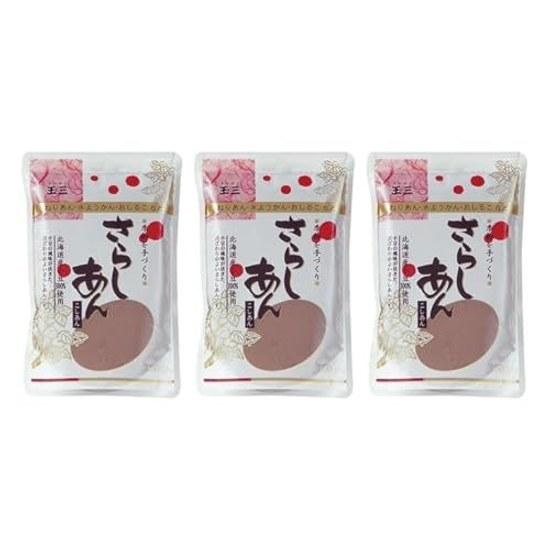 Tamazumi Sarashian (Koshian) 150g3 bags 100 Hokkaido adzuki beans used