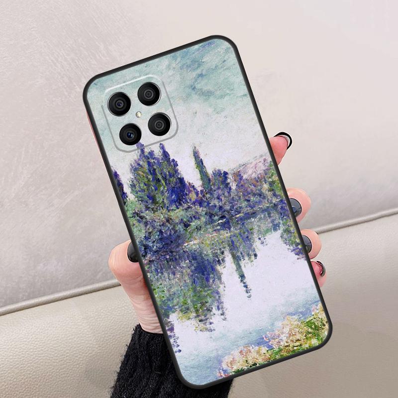Чехол для Honor Magic 8 6 7 Pro с картиной Клода Моне Для Honor 400 Lite 200 50 70 90 X8c X8b X9a X9b X9c X9d Win RT