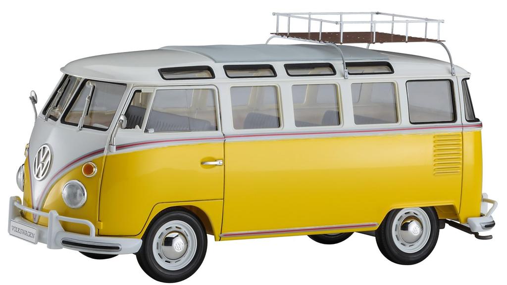 Hasegawa Volkswagen Type 2 Microbus Carrier Plastic Model 20689 1/24 w/Roof