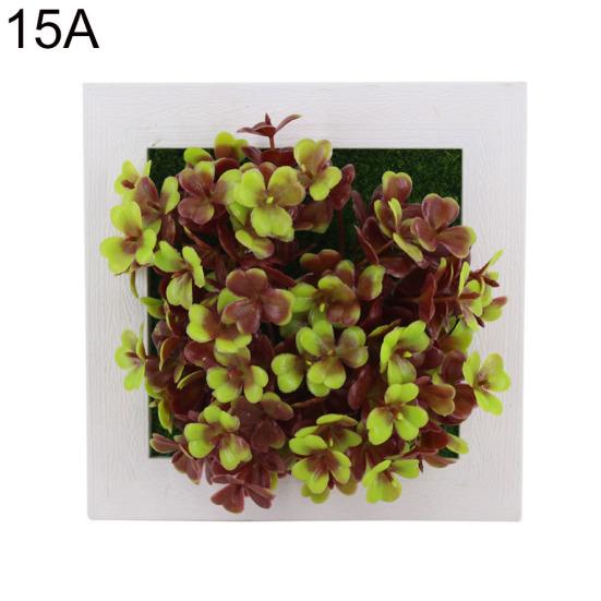 Artificial Flower Succulent Plant Wall Art Frame Living Room Wedding Party Decor