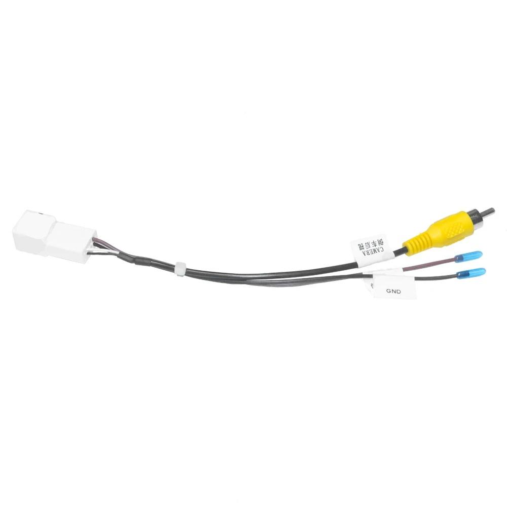 New 8-p Reverse Camera Output Video Adapter Wiring Cable For Toyota Original Factory