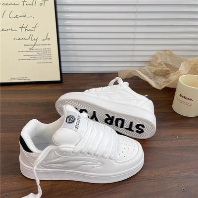 Женские весенние новые маленькие белые туфли, универсальные спортивные и повседневные кеды
