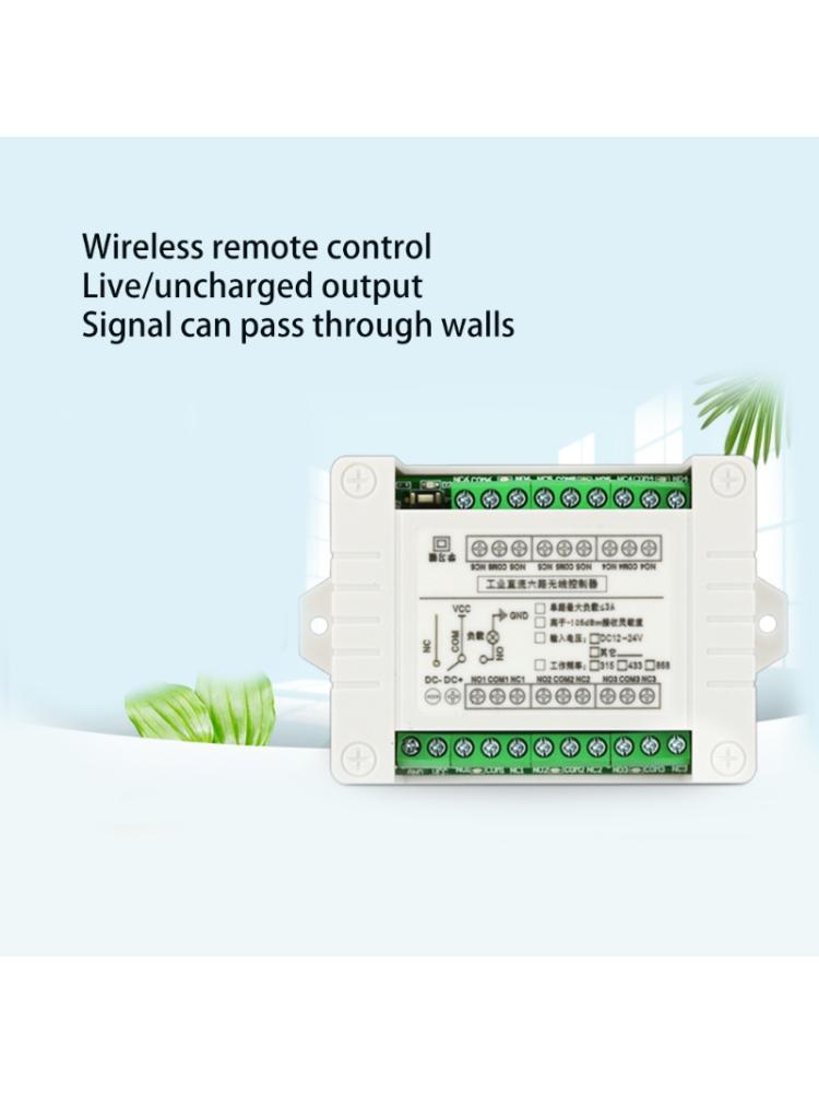 Для C 12v 6ch 6ch Rf 315/433mhz беспроводной системы дистанционного управления, 3000m Long дистанция, передатчик + приемник