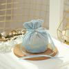 1 шт., креативная свадебная бархатная пряжа, подарочная сумка для конфет, мини-сумочка для рождественских украшений с жемчугом