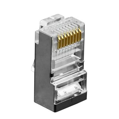 Экранированный разъем RJ45 Cat6 Cubiker