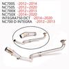 Индивидуальная выхлопная труба для мотоциклов NC700X/NC700S/NC750X/NC750S