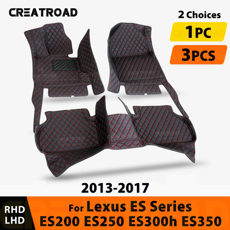 Автомобильные коврики для серии LEXUS ES ES200 ES250 ES300h ES350 2013 2014 2015 2016 2017 ковровое покрытие аксессуары для интерьера