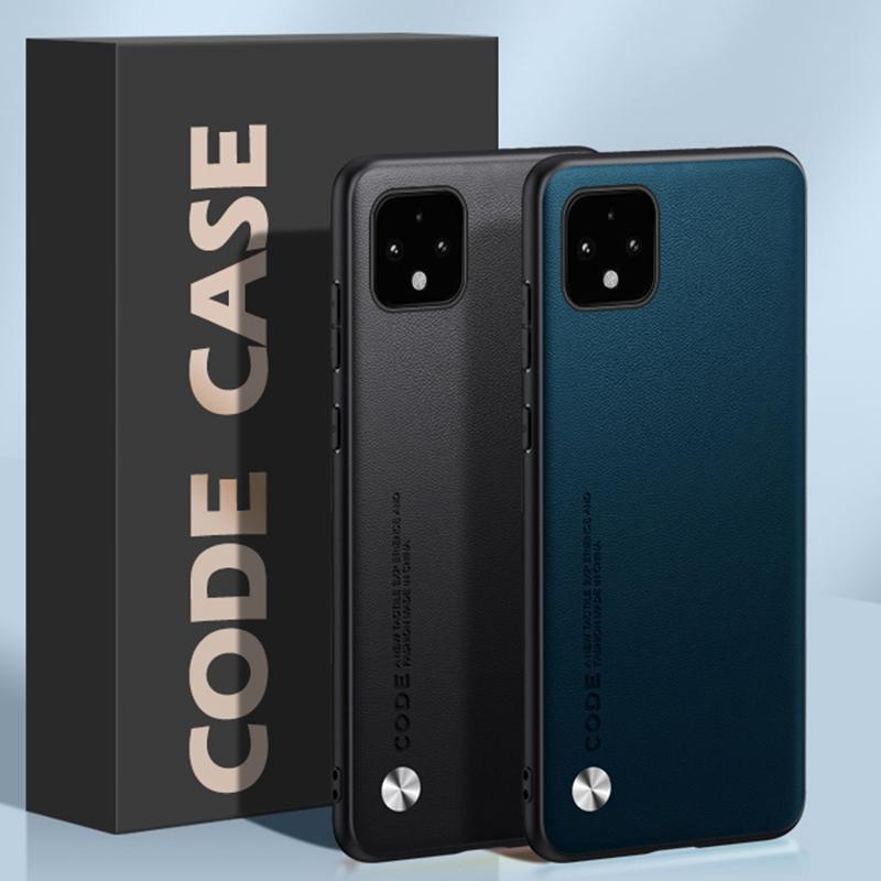 Роскошный чехол из искусственной кожи для Google Pixel 4 XL, матовая задняя крышка, силиконовый защитный чехол для телефона Google Pixel 4 4XL Pixel4 Coque