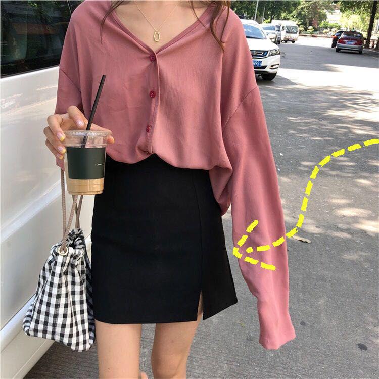 Женская сексуальная юбка, короткая однотонная юбка-трапеция с разрезом на молнии, мини-юбка