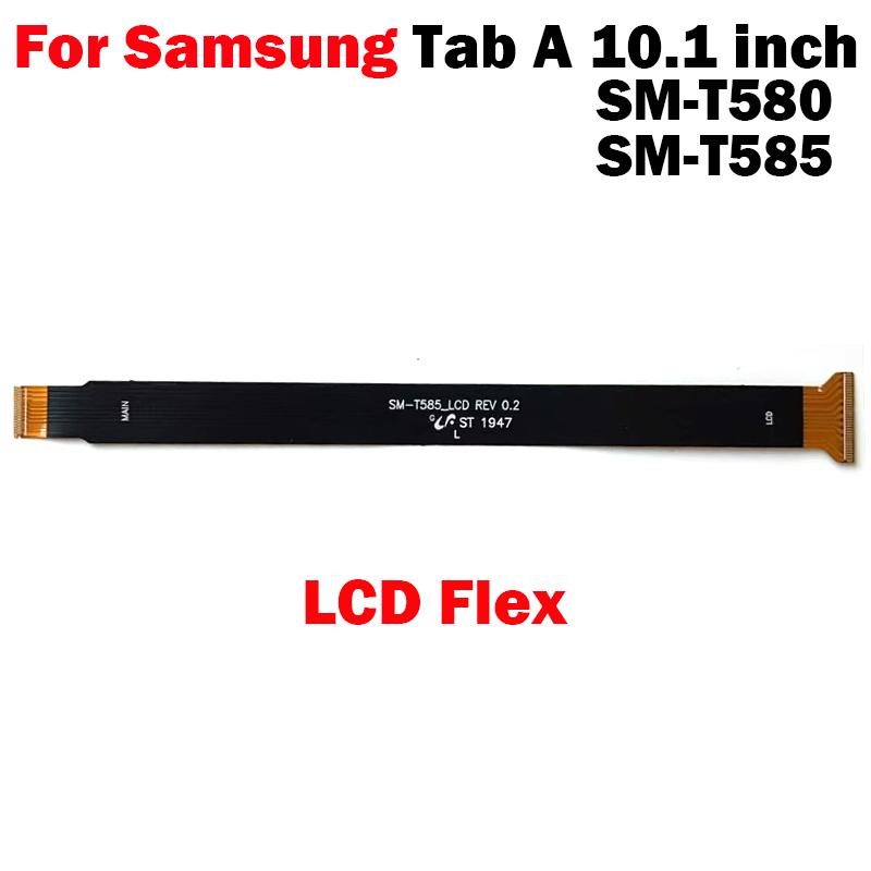 Для Samsung Galaxy Tab A 10.1 дюйма SM-T580 T585 Разъем основной платы Шлейф LCD Клавиша Меню Клавиатура Сенсор Шлейф