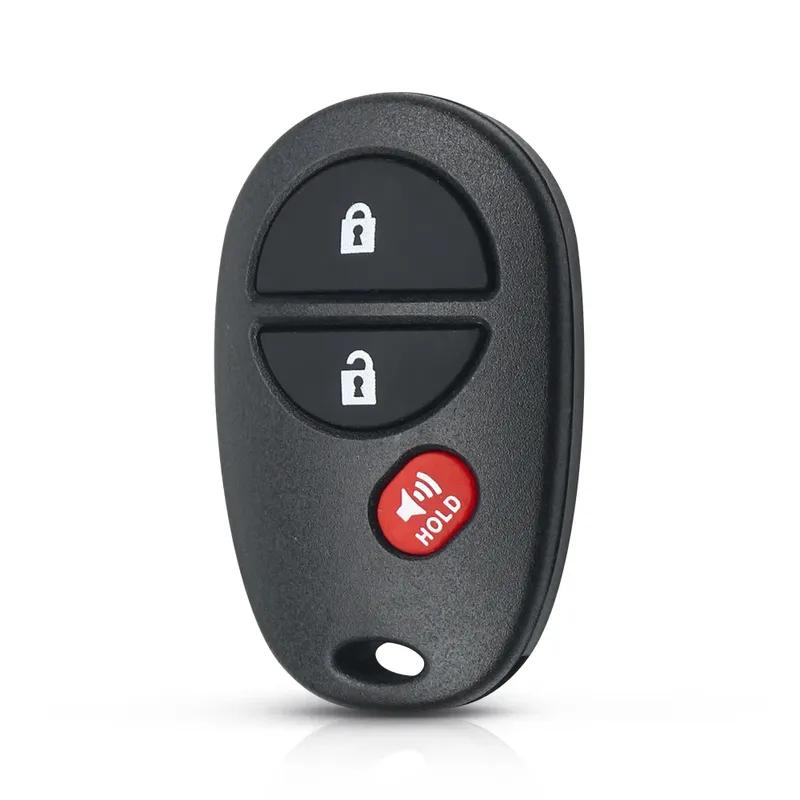 KEYYOU FCCID: GQ43VT20T 315Mhz Remote Car Key For Toyota Sequoia Tacoma Tundra Sienna Avalon Solara 2008 - 2012 With Battery