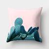 Green Tropical Plant Pillowcase Leaves Cushion Cover Sofa Lumbar Pillow Home Decor Pillowcase