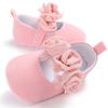 Baby Shoes Spring and Autumn 0-1 Years Old Girl Princess Shoes Small Flower Dance Shoes Soft Bottom Toddler Shoes