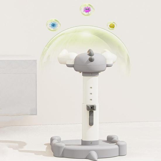 Baby Shower Stand with Adjustable Height Armrest Anti-Pinch Design Stable