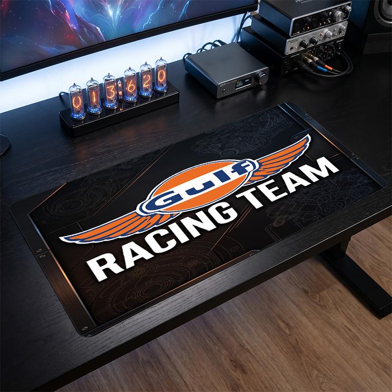 Большой коврик для мыши Gulf Print Гладкая поверхность Анти?Нескользящий настольный коврик для игр, офиса, украшения для ноутбука