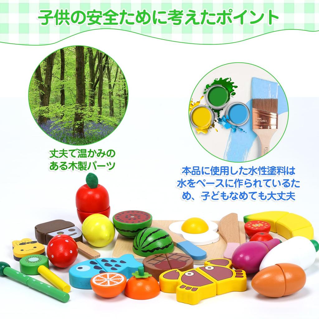 Игровой домик из дерева, симпатичный, 22 игровых обучающих корзины для хранения, деревянная кухня, широкие магнитные разделочные доски для резки, набор для празднования дня рождения в детском саду,