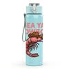 1PC Sea Ya Cowboy Shrimp Letter 750ml Color Plastic Sports Water Bottle Leakproof Flip Straw Lid Suitable for Sports Office Home Use