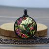 Fashion Hummingbird Necklace Pendant Jewelry Hummingbird Sunflower Butterfly Silver Pendant Chain