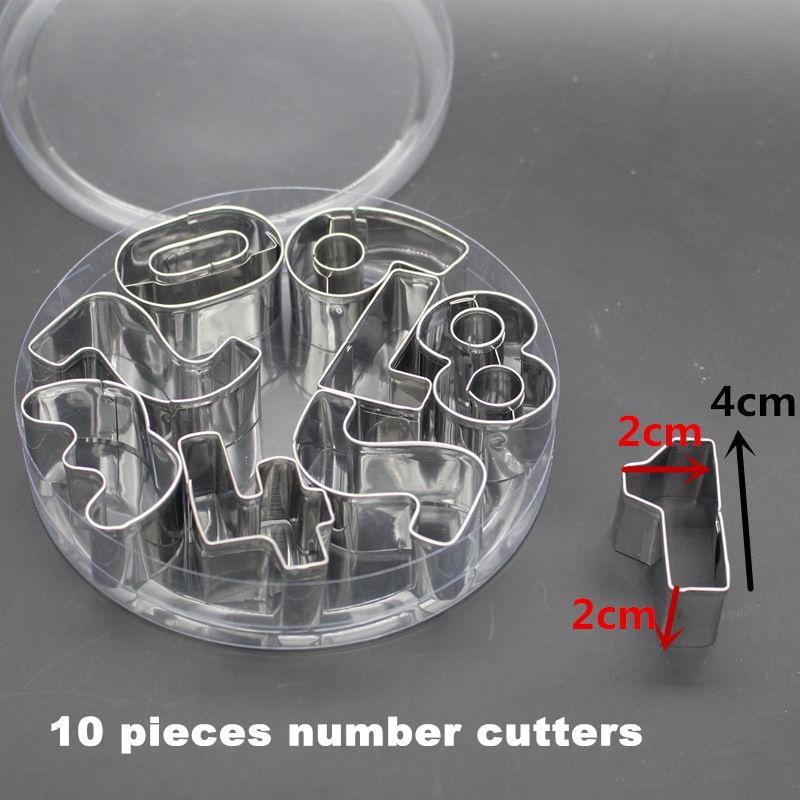 Формочки для печенья в виде букв алфавита из нержавеющей стали, набор формочек для печенья, набор формочек для украшения тортов, набор формочек для помадки