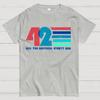 The Answer Is 42 Unisex 100% Cotton Summer Casual Cool Loose T-Shirt