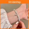 Womens Geometry Stylish Star Bead Bracelet New Chinese Style Elastic Rope