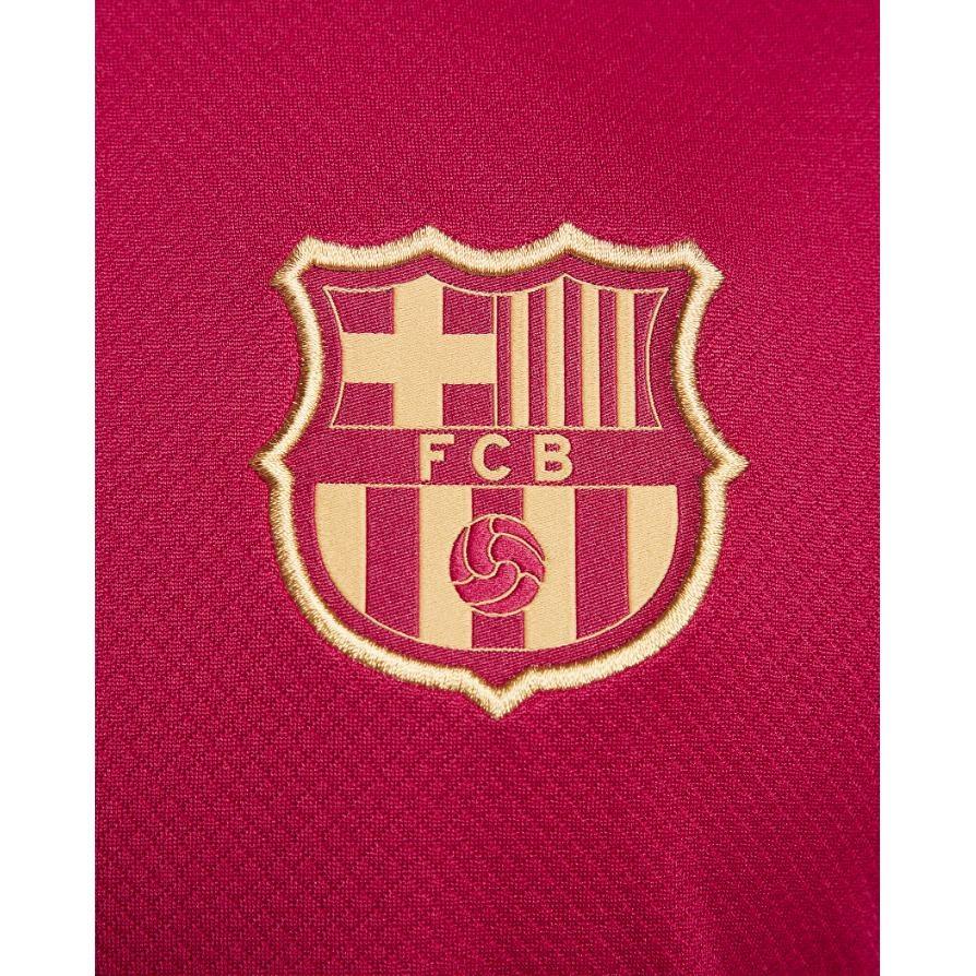 Nike ФК Барселона Топ из вязаного материала Dri-Fit для футбола 'Красный' Мужской FJ5439-621