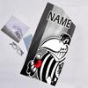 1pc Football17 Beach Towel with Custom Name, Beach/Swimming/Bath/Picnic/Camping Towel, Suitable for Seaside Beaches