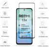 6-в-1 Стекло Для Redmi 13x Полное Покрытие Закаленное Стекло Xiaomi Redmi 13 13x Защитная Пленка для Экрана HD Защитная Пленка для Линзы Телефона Redmi 13x