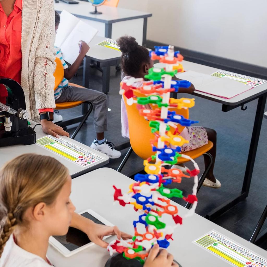 Fancy Land Nameplate Pocket Self Adhesive Nameplates Covers for Students Desk 40 Pcs 4.7 x 14.2 Inches