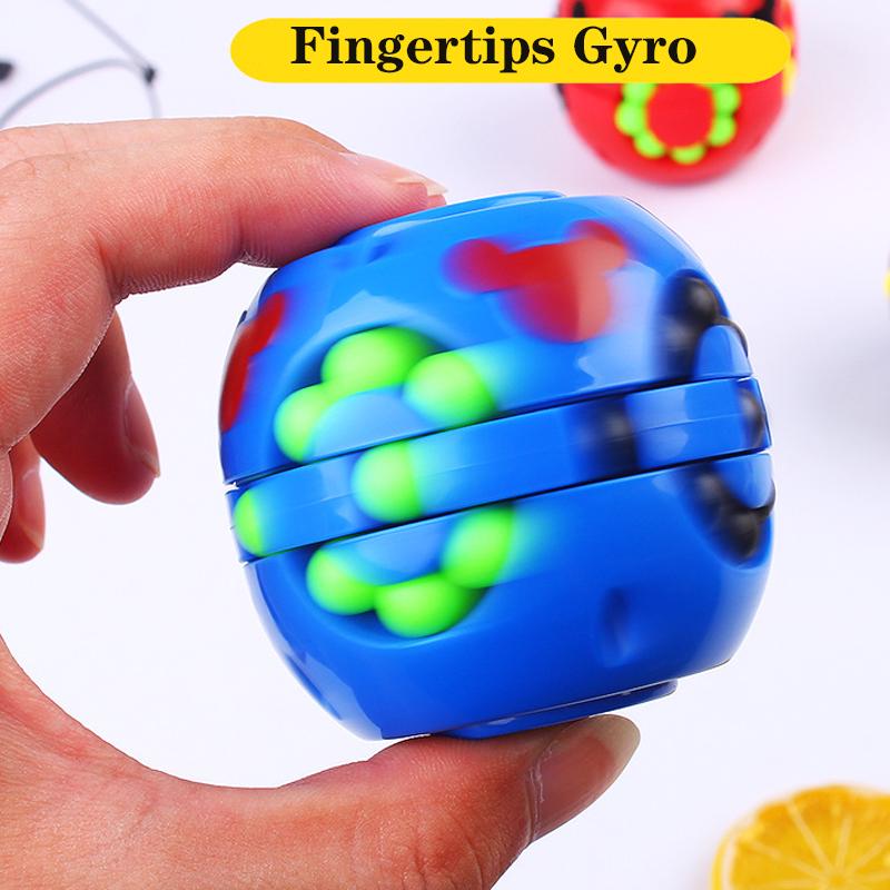 Модный непоседы, кубик Рубика, забавный вращающийся волшебный куб, детская игрушка-головоломка, подарки, снятие стресса