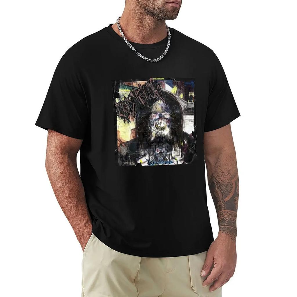 Bladee Cold Visions T-Shirt Customizeds Summer Tops Designer T Shirt Men