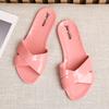 Корейская версия тапочек для женщин, летняя мода, повседневные, универсальные, с плоской подошвой, легкие пластиковые сандалии для женщин