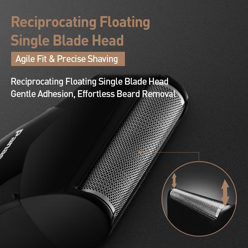 Panasonic Электробритва RC30, японские импортные лезвия, сухое/влажное бритье, полностью моющиеся