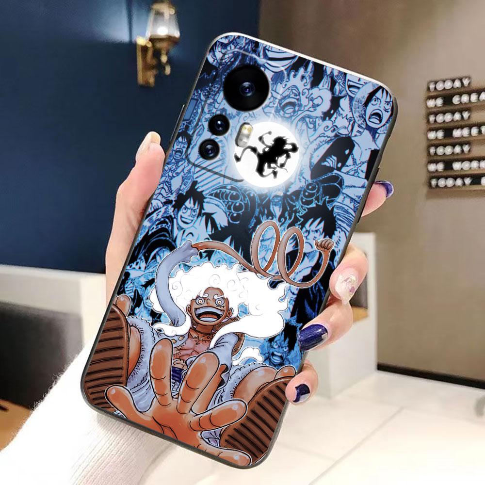 Чехол для телефона One Piece Gear 5 Luffy для Xiaomi 15 15T 14 14T 13 12T 11 11T POCO F8 F7 F6 F5 X7 X5 M6 M7 PRO Ultra DIY Чехол