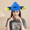 Рыбный головной убор Мультяшная шляпа на морскую тематику Уникальный костюм для выступления на вечеринку по случаю дня рождения, фестиваль, фотореквизит