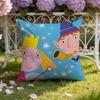 Чехол на подушку B-Ben And H-Hollys Little Kingdom для дома и автомобиля: Двусторонняя конструкция для максимального комфорта