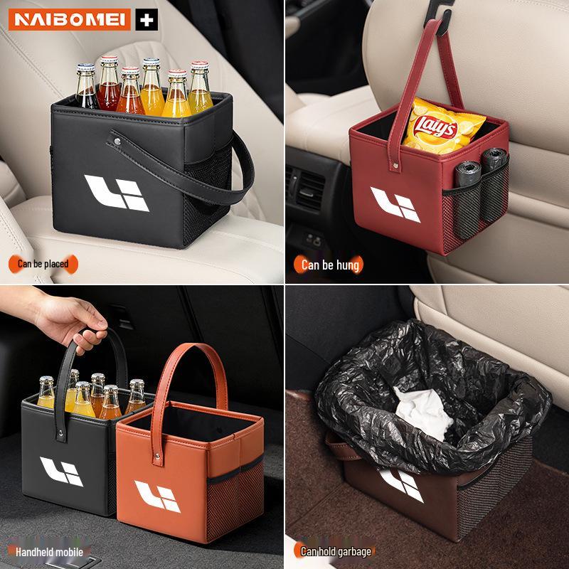 Foldable Car Storage Box for Li Auto ONE L6 L9 L7 L8 MEGA - Interior Accessory