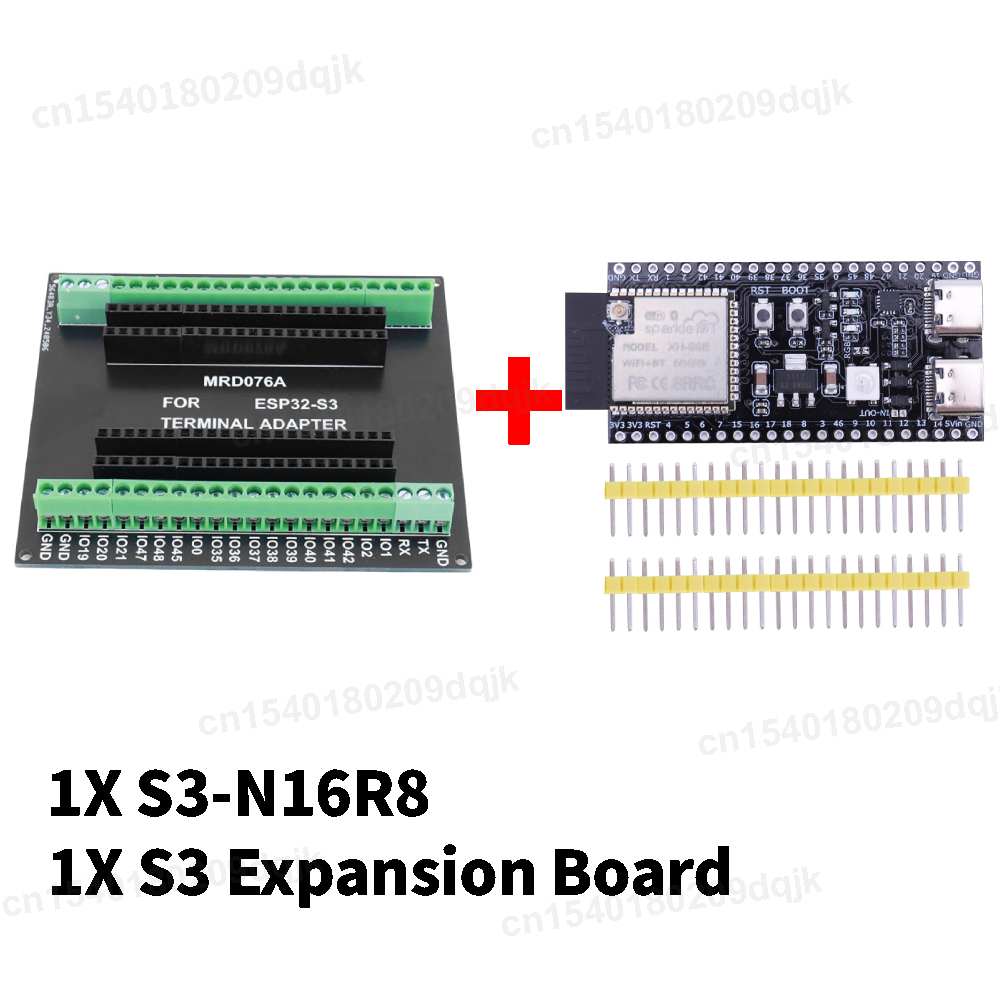 ESP32 S3 Development Board ESP32-S3-DevKitC-1 Bluetooth 2.4G Wifi Module for Arduino 8MB PSRAM 16MB FLASH N16R8 Dual Type-C
