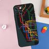 Чехол для мобильного телефона Apple IPhone15 Чехол для мобильного телефона New York City, окрашенный, устойчивый к падениям Чехол для мобильного телефона Huawei Antidrop
