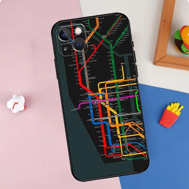 Чехол для мобильного телефона Apple IPhone15 Чехол для мобильного телефона New York City, окрашенный, устойчивый к падениям Чехол для мобильного телефона Huawei Antidrop