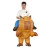 Animal Costume Capybara Inflatable Suit Cosplay Halloween Party Performance