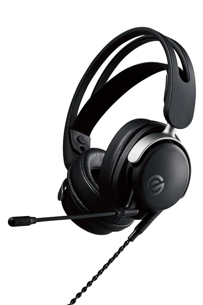ELECOM Gaming Headset Gaming Analog Connection Wired Switch Compatible Features a proprietary driver with meticulously designed frequency Customizable