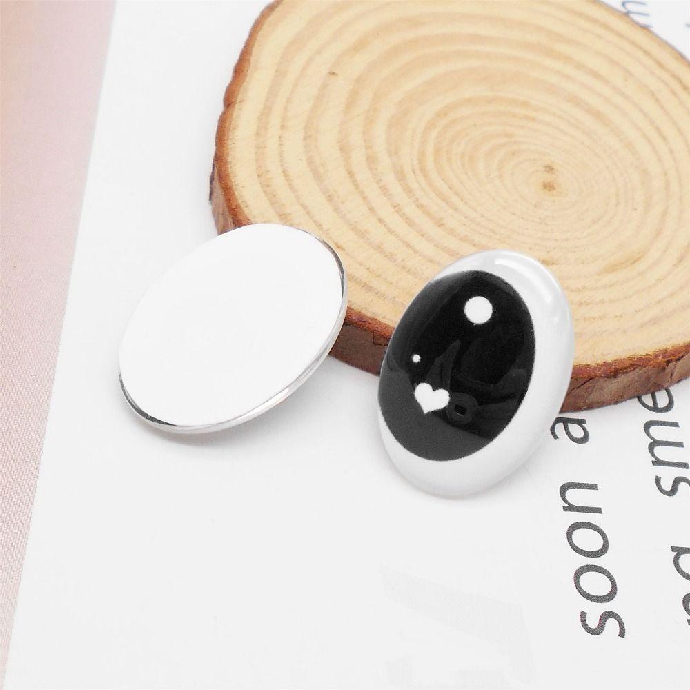 50pcs High Transparency Doll Eyes Accessories Multistyles Simulation Glass Eye Patches
