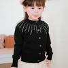 Girls Knitted Cardigan Jacket Spring and Autumn Cotton Children Knitted Cardigan