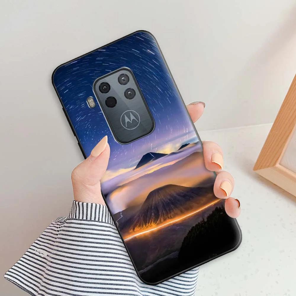 Чехол для Moto One Pro Чехол для Moto One Zoom Матовый Силикон Для Motorola Для Moto One Zoom Чехол Обложка Модный ТПУ Защитная Задняя Крышка