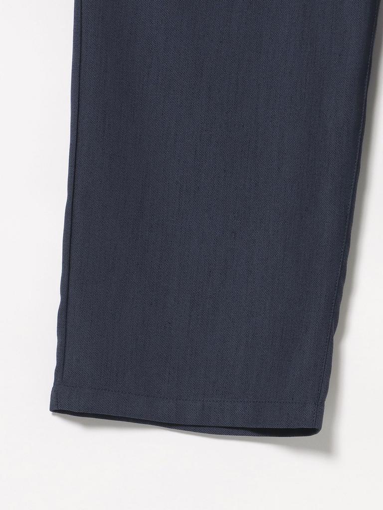 Beams Heart Men's Techlino Wide Ankle Pants, Blue, Size S