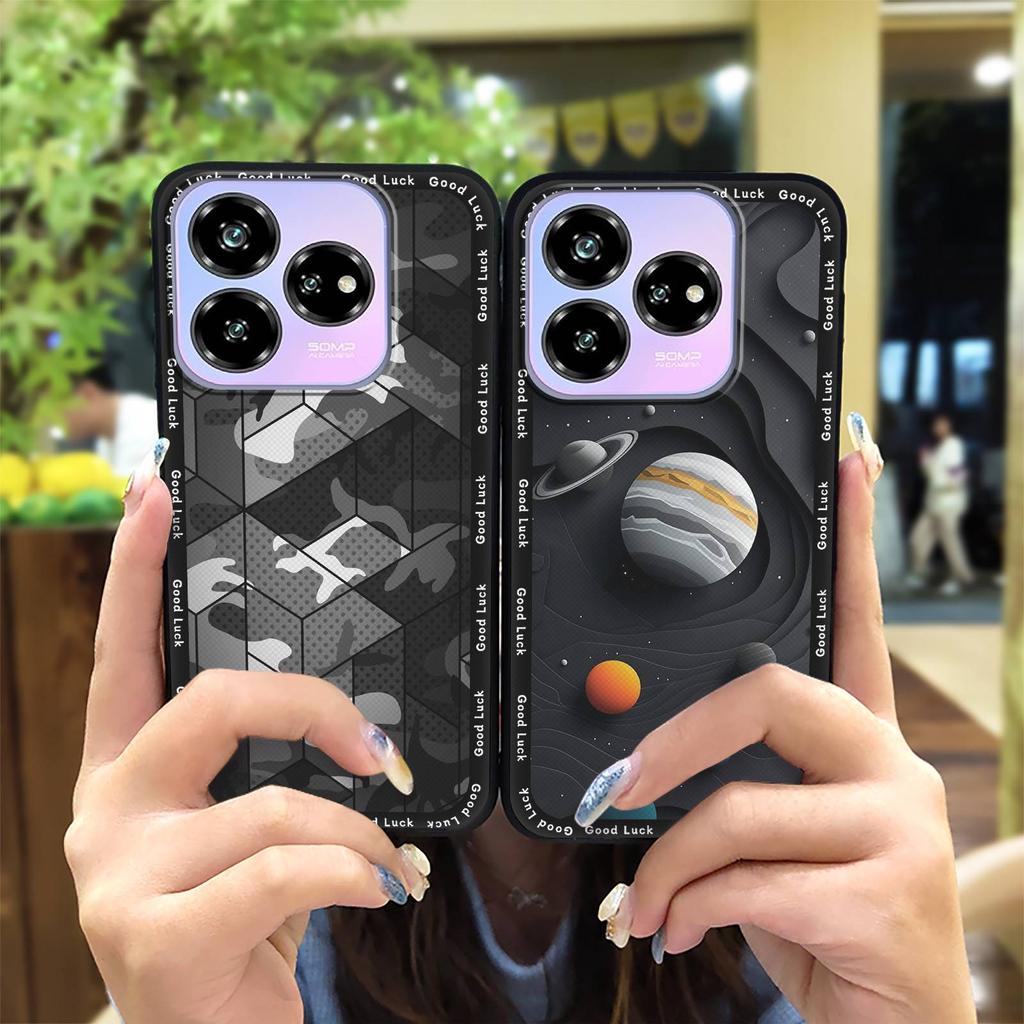 Грязеотталкивающая крышка Чехол для телефона для ZTE Blade V60 Design/Axon 60 Lite Мультяшный защитный Водонепроницаемый Милый Мягкий чехол ТПУ